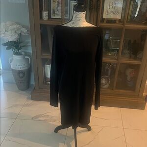 Athleta Black Midi Dress